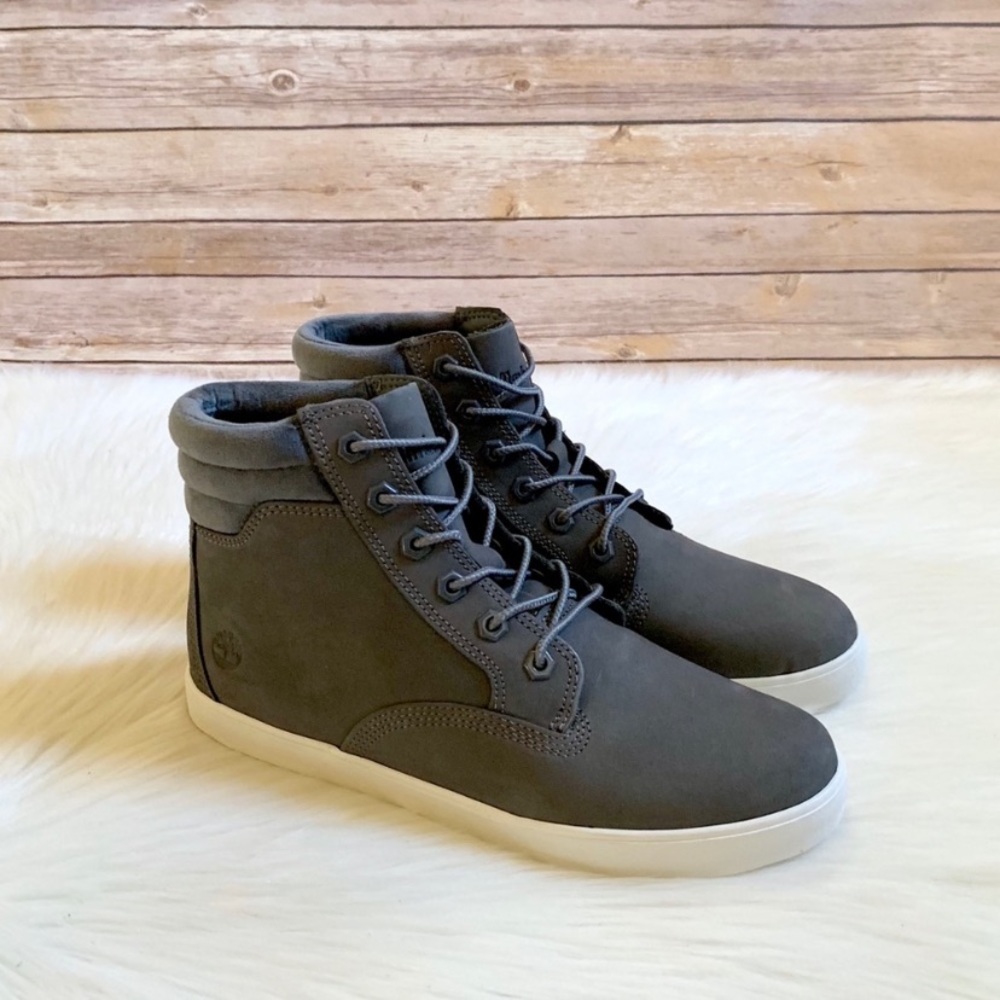 Timberland Medium Grey Dausette Sneaker Boots - Picture 2 of 7